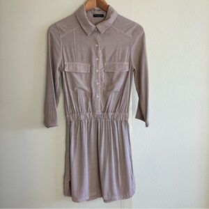 Maven West Dusty Pink Long Sleeve Dress | New without Tags